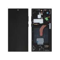 Ecrã completo cinzento Galaxy S22 Ultra (S908) (Soft OLED)