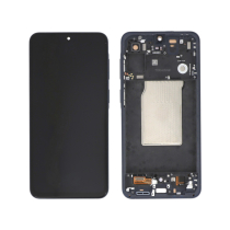 Ecrã completo azul OLED Galaxy A57 5G (A576B) (com chassis)
