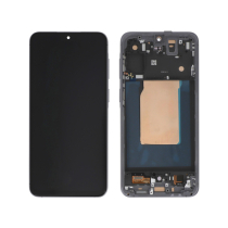 Ecrã completo cinzento OLED Galaxy A57 5G (A576B) (com chassis)