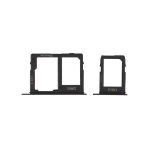 Gaveta SIM preta Galaxy A6/A6+ 2018 (A600/A605F)