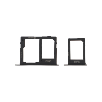 Gaveta SIM preta Galaxy J6 2018 (J600F)