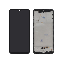 Ecrã completo preto Galaxy A31 (A315F) (com chassis)