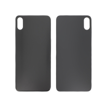 Vidro traseiro cinzento-sideral iPhone XS Max (Large Hole) (sem logótipo)
