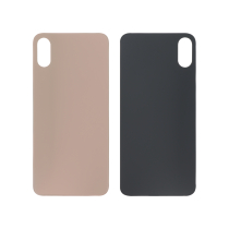Vidro traseiro dourado iPhone XS (Large Hole) (sem logótipo)