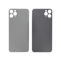 Vidro traseiro cinzento-sideral iPhone 11 Pro Max (Large Hole) (sem logótipo)