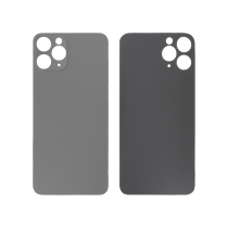 Vidro traseiro cinzento-sideral iPhone 11 Pro (Large Hole) (sem logótipo)