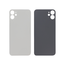 Vidro traseiro branco iPhone 11 (Large Hole) (sem logótipo)
