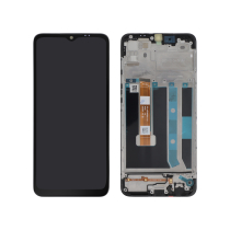 Ecrã completo preto Oppo A15 (com chassis)