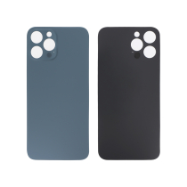 Vidro traseiro azul iPhone 12 Pro Max (Large Hole) (sem logótipo)