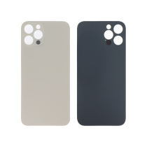 Vidro traseiro dourado iPhone 12 Pro (Large Hole) (sem logótipo)