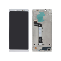 Ecrã completo branco Redmi Note 5 (com chassis)