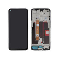 Ecrã completo preto Oppo A54/A74 5G (com chassis)
