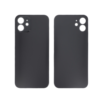 Vidro traseiro grafite iPhone 12 (Large Hole) (sem logótipo)
