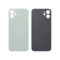 Vidro traseiro verde iPhone 12 (Large Hole) (sem logótipo)