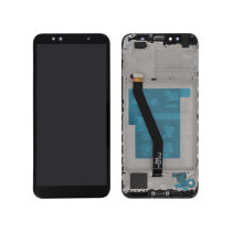 Ecrã completo preto Huawei Y6 2018 (com chassis)