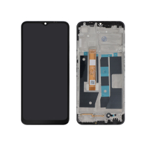 Ecrã completo preto Oppo A54S (com chassis)