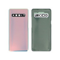 Vidro traseiro prateado Galaxy S10 5G (G977B) (sem logótipo)