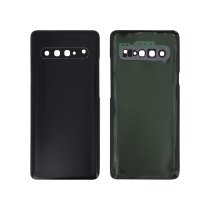 Vidro traseiro preto Galaxy S10 5G (G977F) (sem logótipo)
