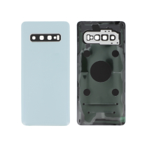 Vidro traseiro branco Galaxy S10 (G973F) (sem logótipo)
