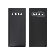 Vidro traseiro preto Galaxy S10 (G973F) (sem logótipo)