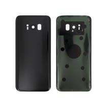 Vidro traseiro preto Galaxy S8+ (G955F) (sem logótipo)