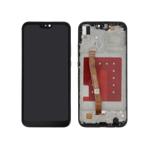 Ecrã completo preto Huawei P20 Lite (com chassis)