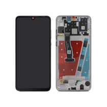 Ecrã completo branco Huawei P30 Lite (com chassis)
