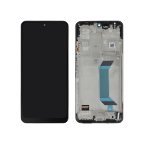 Ecrã completo preto TFT Redmi Note 12 5G (com chassis)