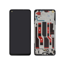 Ecrã completo OLED Oppo Reno8 Lite 5G (com chassis)