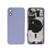 Chassis completo malva iPhone 12 (com MagSafe) (sem logótipo)