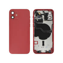 Chassis completo vermelho iPhone 12 (com MagSafe) (sem logótipo)