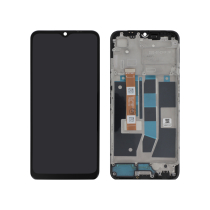 Ecrã completo preto Oppo A16s (com chassis) (ReLife)