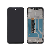 Ecrã completo preto Moto Edge 20 Lite (com chassis) (ReLife)