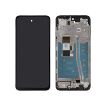 Ecrã completo preto Moto G53 5G (com chassis)