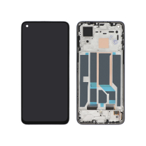 Ecrã completo preto OnePlus Nord 2 5G (com chassis) (ReLife)