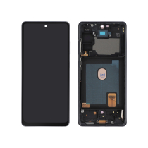 Ecrã completo azul OLED Galaxy S20 FE 4G/5G (G780F/G781B) (com chassis)
