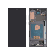 Ecrã completo preto Galaxy Note 20 (com chassis) (N980F)
