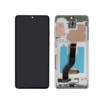 Ecrã completo branco Galaxy S20+ (G985F/G986B) (ReLife)