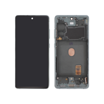 Ecrã completo menta Galaxy S20 FE 4G/5G (G780F/G781B) (com chassis)