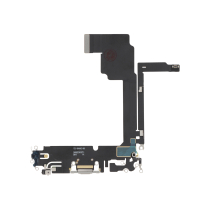 Conector de carga titânio branco iPhone 15 Pro Max (ReLife)