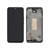 Ecrã completo preto OLED Galaxy A54 5G (A546B) (com chassis)