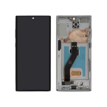 Ecrã completo prateado Galaxy Note 10+ (N975F) (com chassis)
