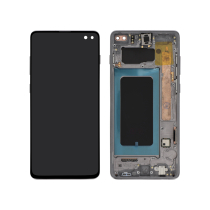 Ecrã completo preto Galaxy S10+ (G975F) (com chassis)