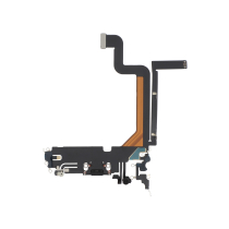 Conector de carga preto sideral iPhone 14 Pro Max