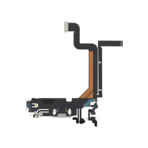 Conector de carga prateado iPhone 14 Pro Max