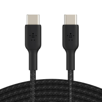 BELKIN Cabo entrançado USB-C para USB-C 1m (preto)