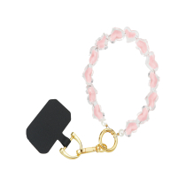 FAIRPLAY Corrente curta 30cm KIARA (Corações rosa)