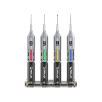 MECHANIC Pack de 4 chaves LED com Estação de carregamento magnética (Firefly)