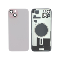 Vidro traseiro rosa iPhone 15 Plus (com MagSafe) (sem logótipo)