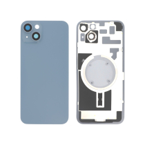 Vidro traseiro completo azul iPhone 14 Plus (com MagSafe) (sem logótipo)